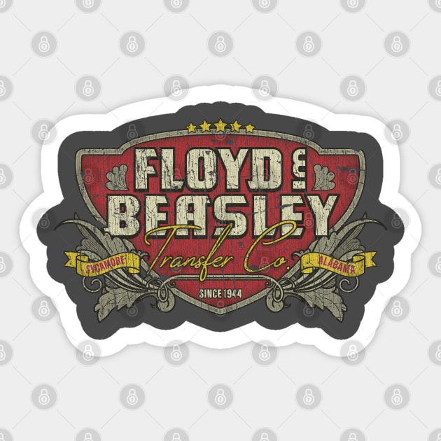 Floyd & Beasley Transfer Co. 1944 Sticker by JCD666